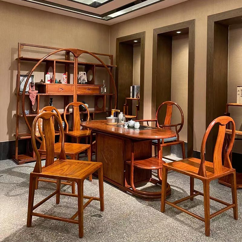 Apakah kelebihan meja teh rosewood gaya Cina berbanding meja teh biasa?