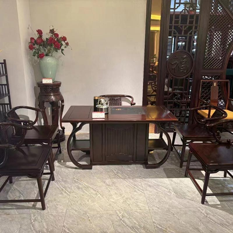 Meja Teh Klasik Rosewood Gaya Cina