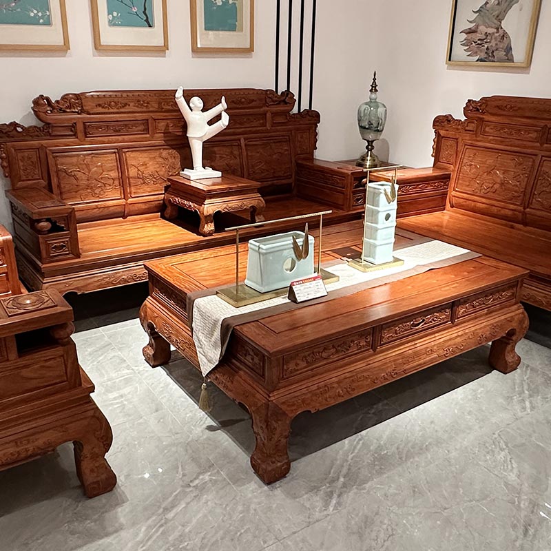 Set Sofa Perabot Kayu Pejal